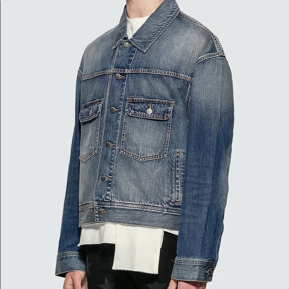 AMBUSH® UNTITLED LOGO DENIM JACKET SIZE 1 - Picture 7 of 16